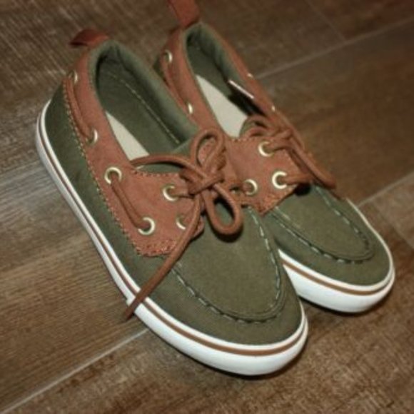 Old Navy Shoes Old Navy Colorblocked Canvas Boat Shoes Poshmark